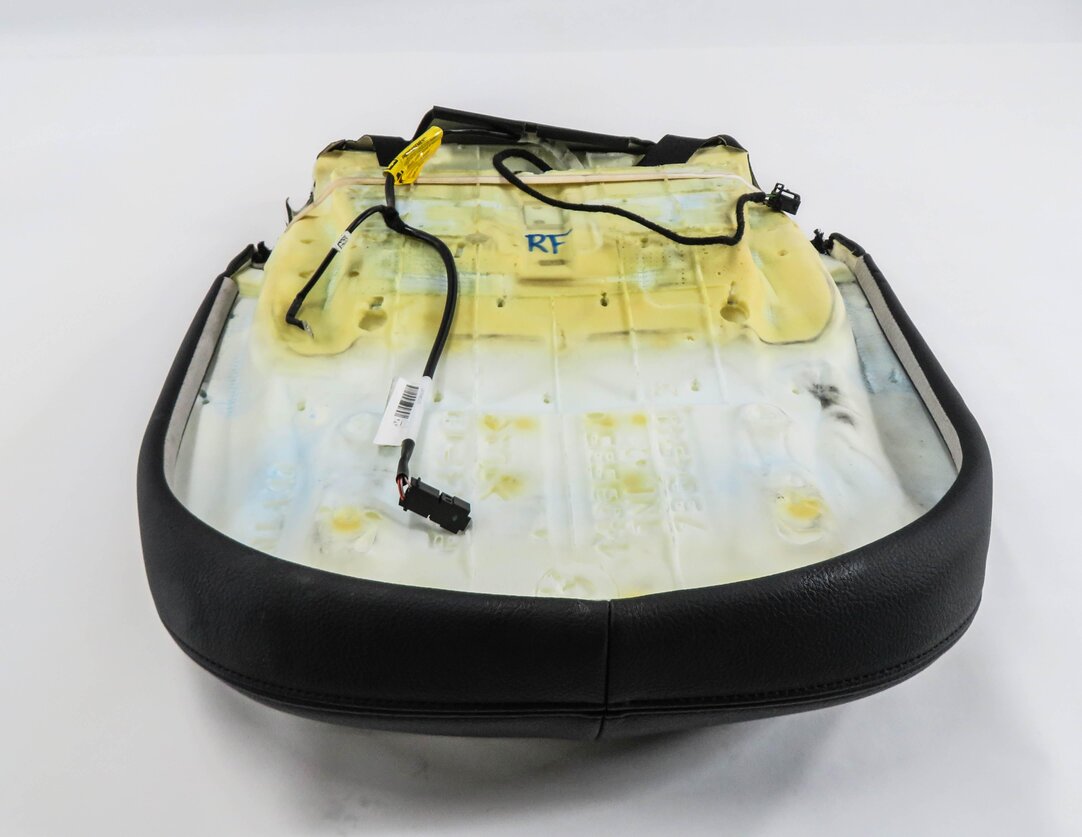 Thumbnail 4: 2017 BMW X1 (F48) PASSENGER - LOWER BOTTOM HEATED SEAT CUSHION (BLACK SENSATEC)