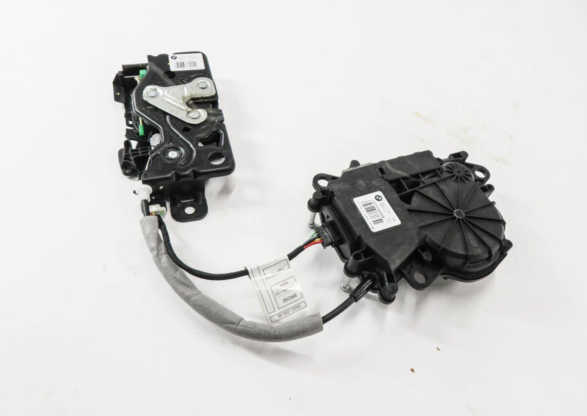 2016-2021 BMW X1 (F48) REAR TRUNK LOCK LATCH ACTUATOR w/ CLOSE ASSIST MOTOR