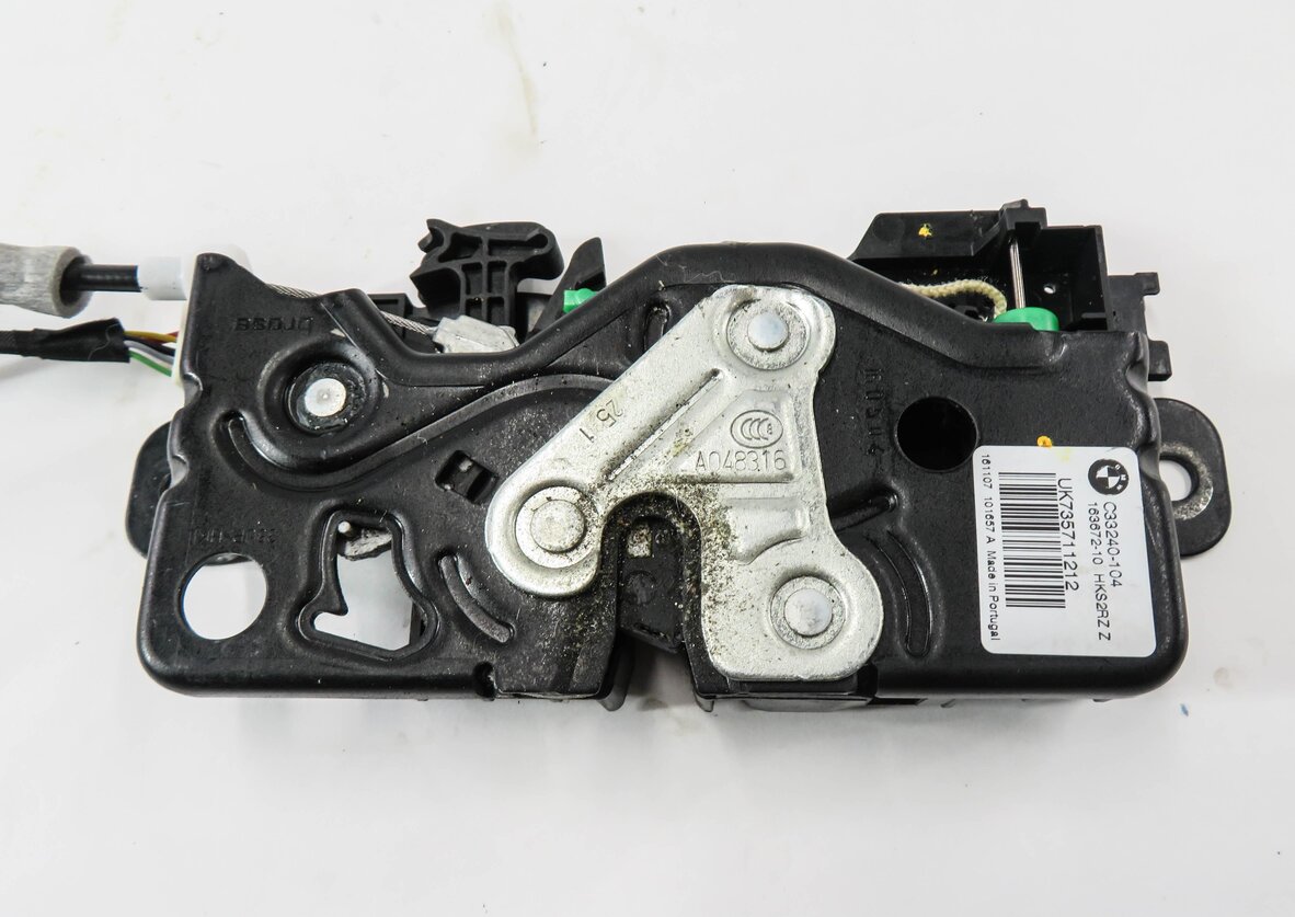 Thumbnail 4: 2016-2021 BMW X1 (F48) REAR TRUNK LOCK LATCH ACTUATOR w/ CLOSE ASSIST MOTOR