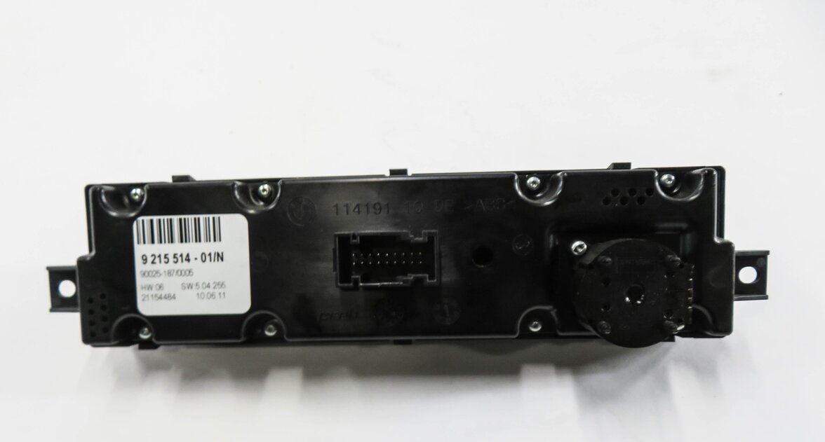 Thumbnail 4: 2007-2013 BMW X5 (E70) REAR HEATER A/C CLIMATE TEMPERATURE CONTROL PANEL
