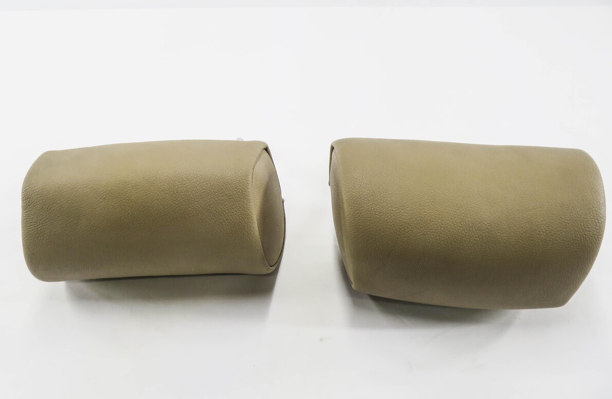Thumbnail 3: 2012 BMW X5 (E70) REAR 2nd SECOND ROW SEAT LEFT & RIGHT HEADREST SET (BEIGE)