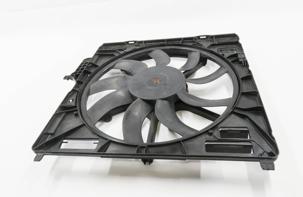 2008-2014 BMW X5 X5M X6 X6M (E70 E71) 850 WATT RADIATOR COOLING FAN ASSEMBLY