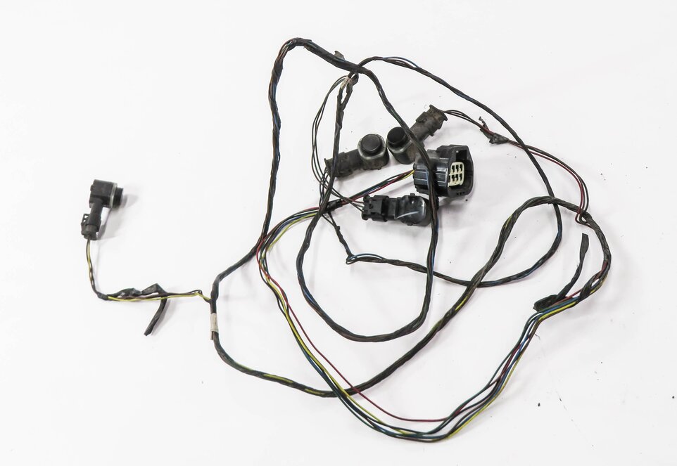 Thumbnail 2: 2012 RANGE ROVER SPORT (L320) REAR PDC PARK DISTANCE SENSOR SET w/ HARNESS