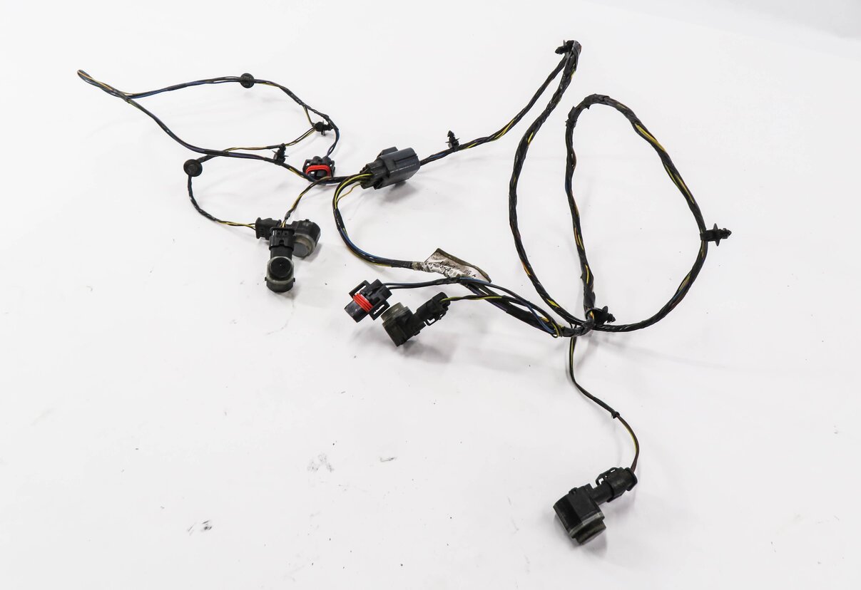 2012 RANGE ROVER SPORT (L320) FRONT PDC PARK SENSOR SET w/ HARNESS (ORKNEY GRAY)