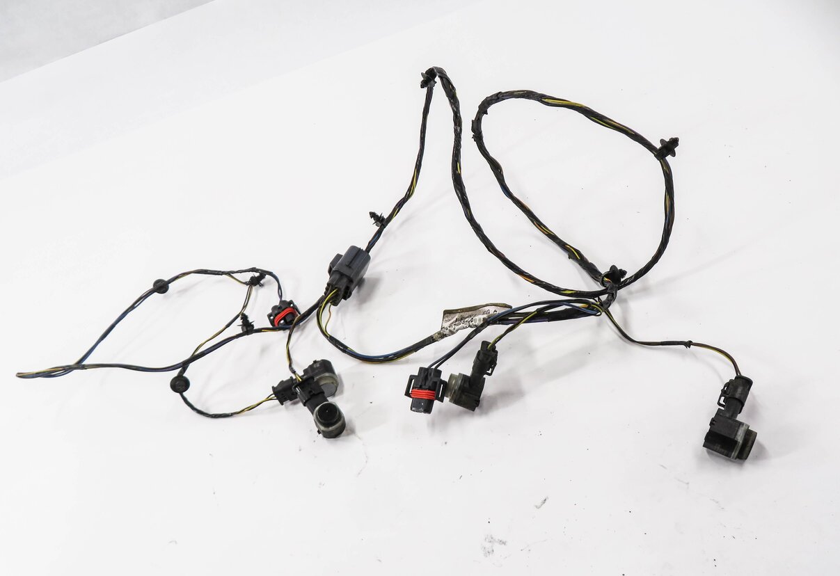 Thumbnail 2: 2012 RANGE ROVER SPORT (L320) FRONT PDC PARK SENSOR SET w/ HARNESS (ORKNEY GRAY)