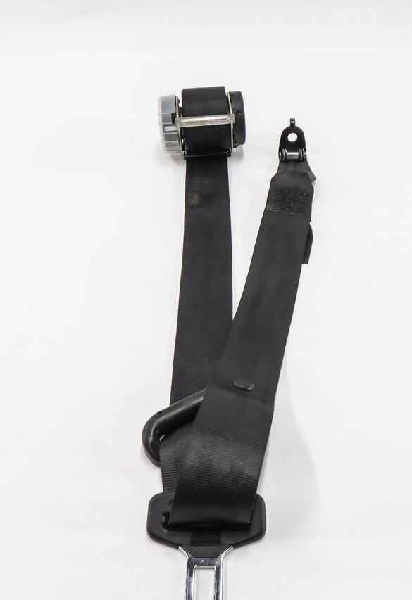 Thumbnail 2: 2012 RANGE ROVER SPORT (L320) REAR 2nd ROW SEAT RIGHT SEATBELT RETRACTOR (BLACK)