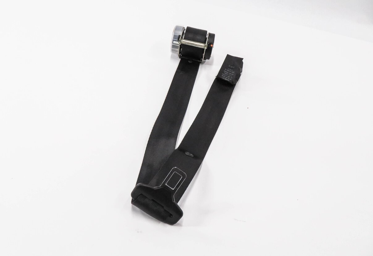 12 RANGE ROVER SPORT (L320) REAR 2nd ROW SEAT CENTER SEATBELT RETRACTOR (BLACK)
