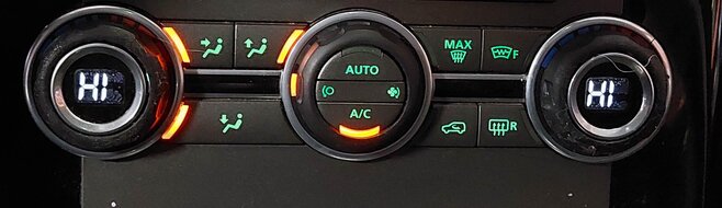 Thumbnail 2: 2012-2013 RANGE ROVER SPORT (L320) FRONT HEATER A/C TEMPERATURE CLIMATE CONTROL