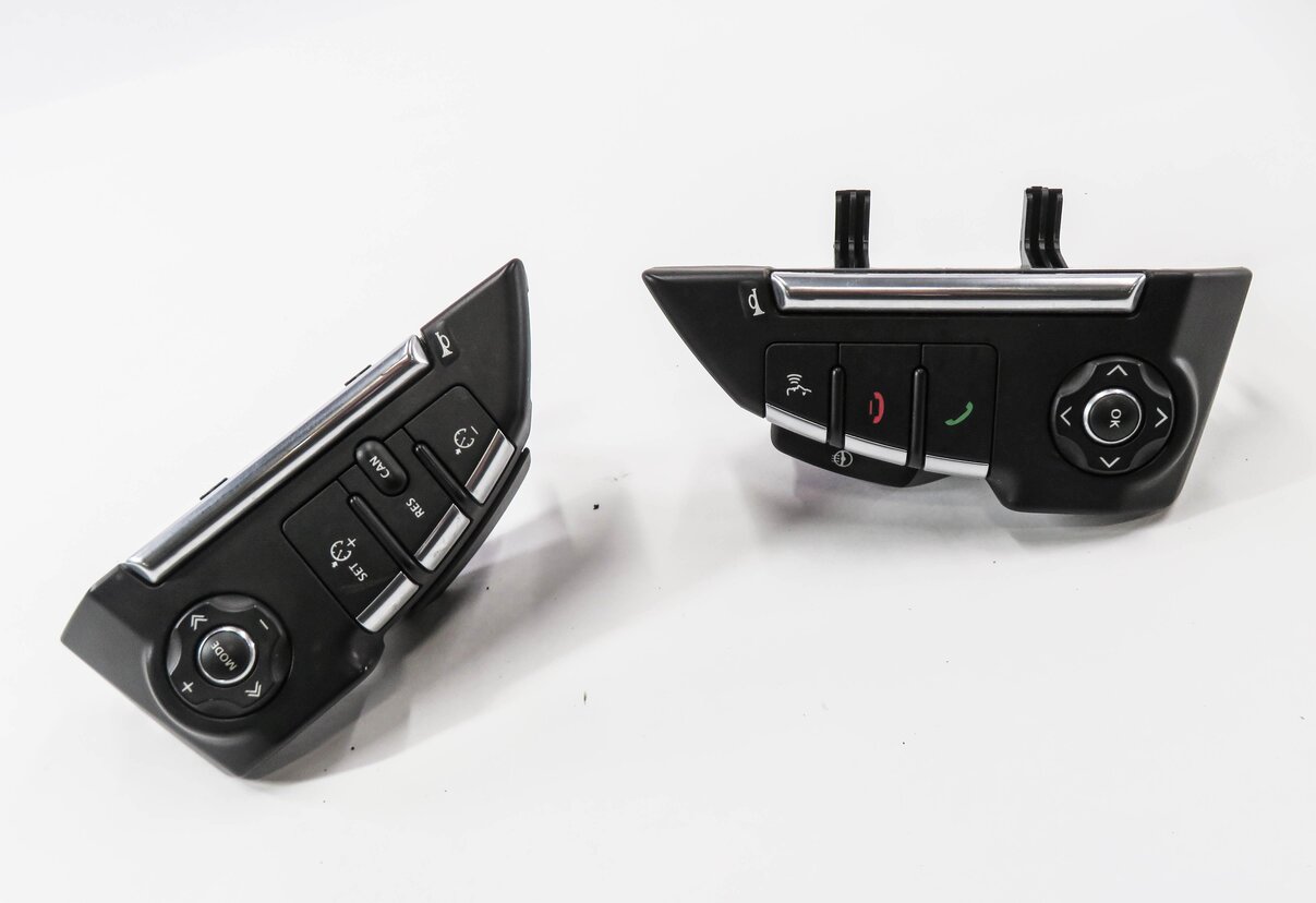 2012 RANGE ROVER SPORT (L320) HEATED STEERING WHEEL SWITCH BUTTON SET-2