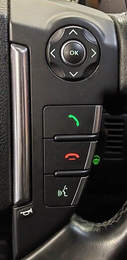 Thumbnail 3: 2012 RANGE ROVER SPORT (L320) HEATED STEERING WHEEL SWITCH BUTTON SET-2