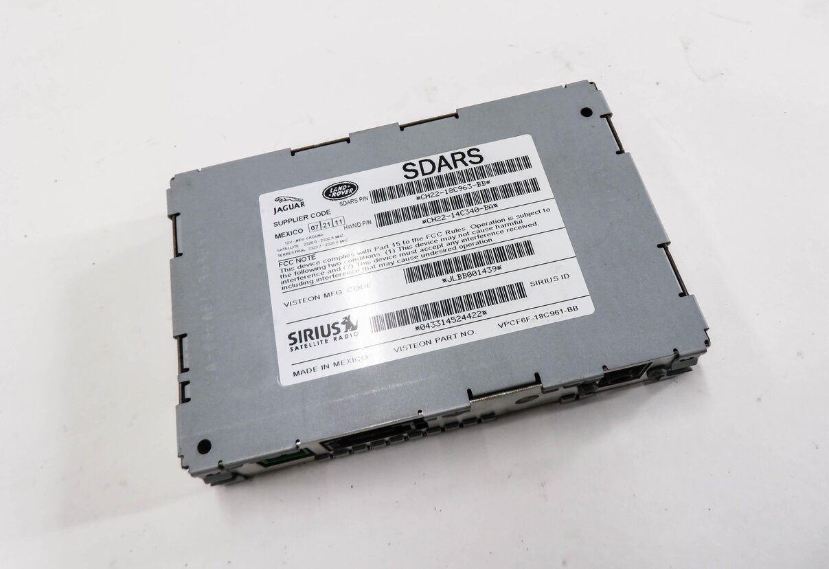 12-13 LAND ROVER LR2 LR4 EVOQUE RANGE ROVER SPORT SIRUIS SATELLITE RADIO MODULE
