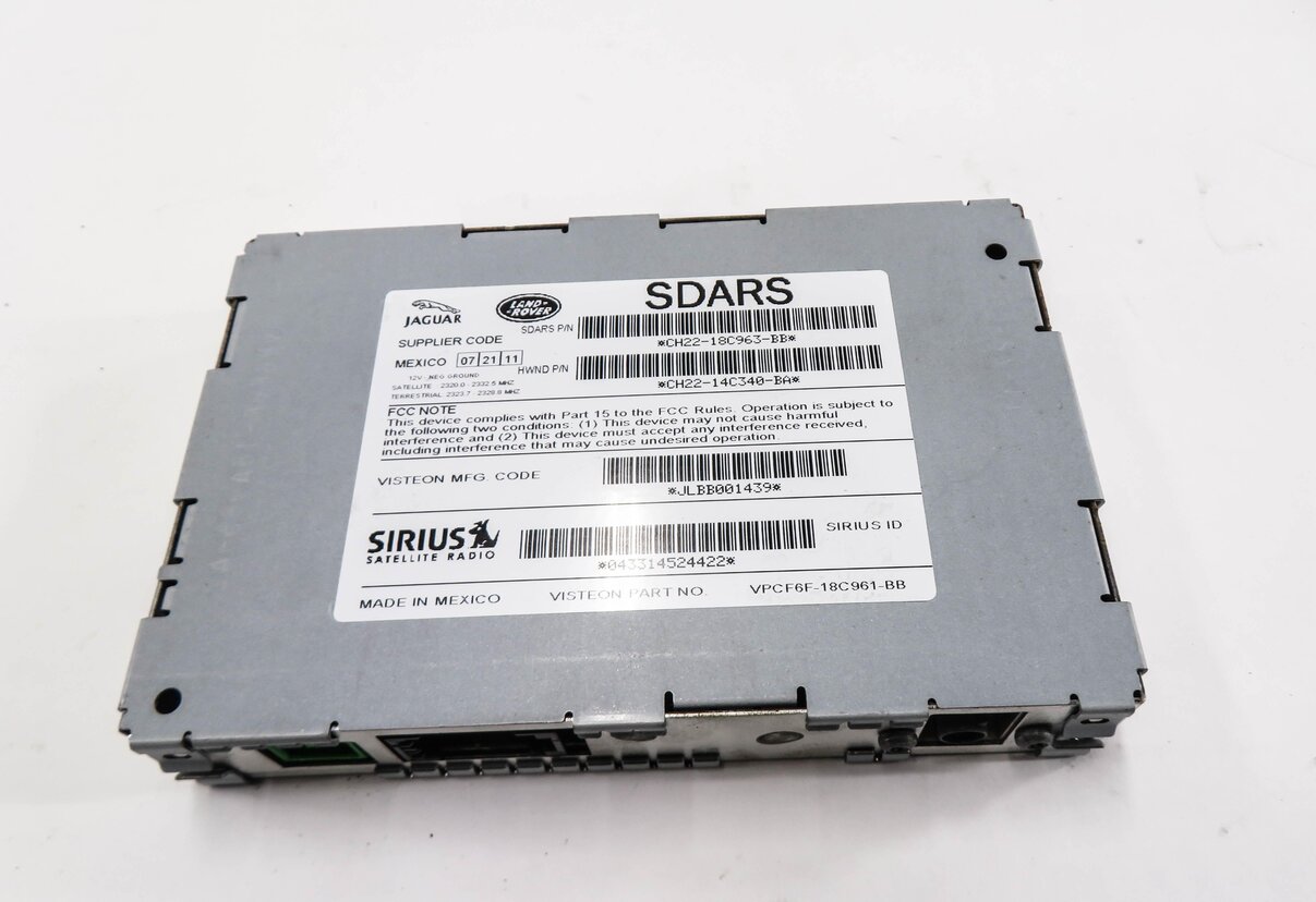 Thumbnail 2: 12-13 LAND ROVER LR2 LR4 EVOQUE RANGE ROVER SPORT SIRUIS SATELLITE RADIO MODULE