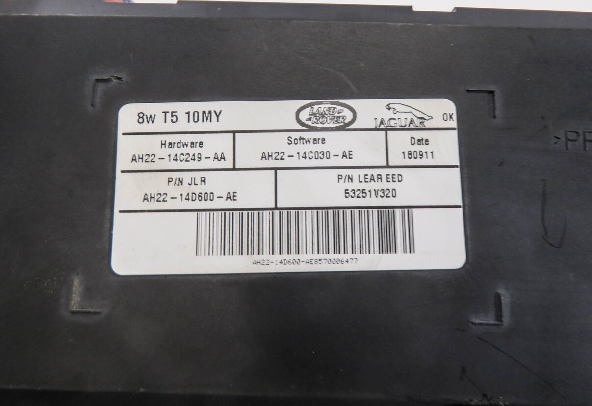 Thumbnail 4: 2010-2013 14-16 LR4 / RANGE ROVER SPORT (L320) DRIVER MEMORY SEAT CONTROL MODULE