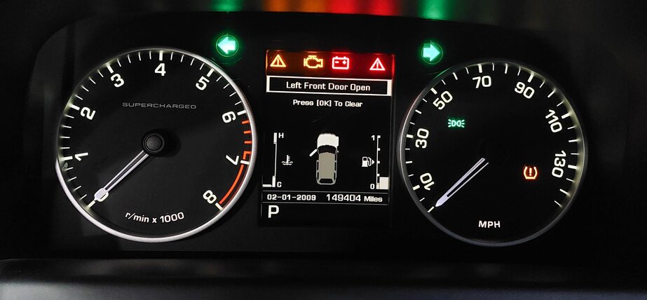Thumbnail 2: 12-13 RANGE ROVER SPORT (L320) 5.0L SUPERCHARGED ENGINE ECM BCM MODULE KEY SET