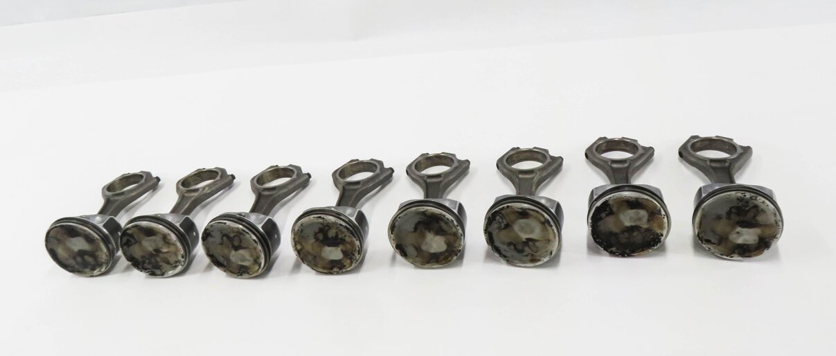 Thumbnail 4: 2012 RANGE ROVER SPORT (L320) 5.0L SUPERCHARGED ENGINE - PISTON w/ ROD SET-8