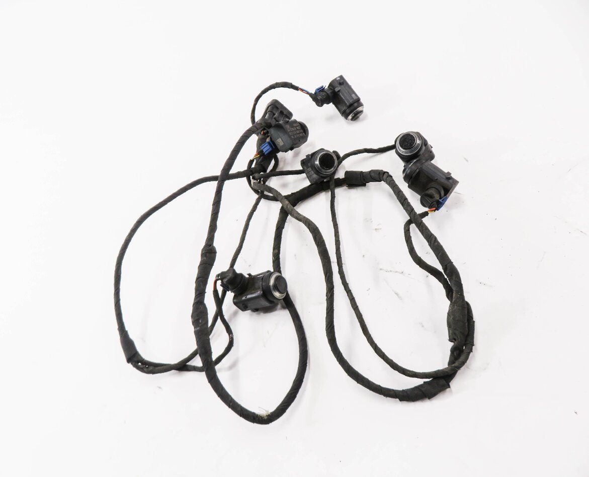 Thumbnail 2: 2008 MERCEDES GL450 (X164) FRONT PDC PARK DISTANCE SENSOR SET w/ HARNESS (BLACK)