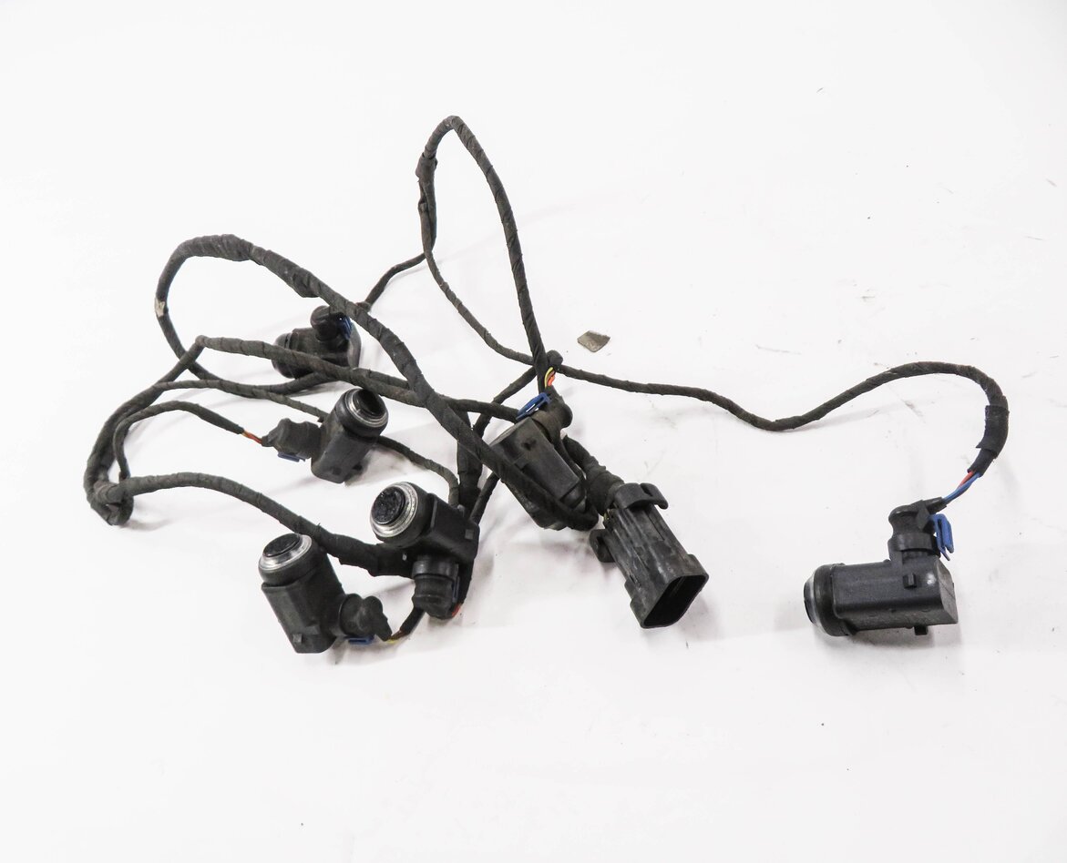 Thumbnail 3: 2008 MERCEDES GL450 (X164) FRONT PDC PARK DISTANCE SENSOR SET w/ HARNESS (BLACK)