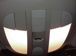 Thumbnail 2: 2008 MERCEDES GL450 (X164) FRONT DOMELIGHT MAP READING COURTESY LIGHT (GRAY)