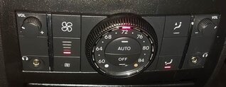 Thumbnail 2: 06-12 MERCEDES GL320 GL350 GL450 ML320 ML350 ML550 - REAR TEMPERATURE CONTROL