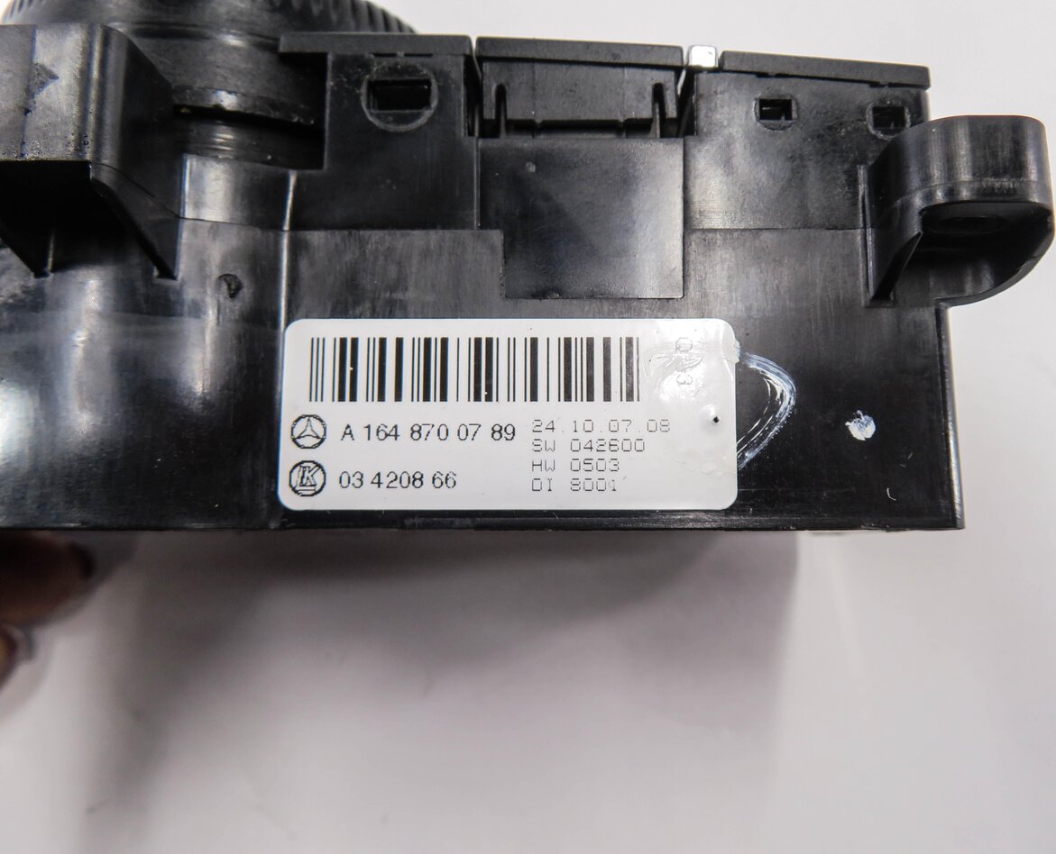 Thumbnail 6: 06-12 MERCEDES GL320 GL350 GL450 ML320 ML350 ML550 - REAR TEMPERATURE CONTROL