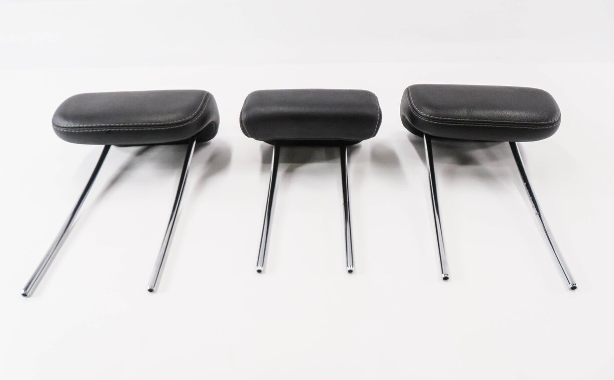 Thumbnail 2: 2008 MERCEDES GL450 (X164) REAR 2nd SECOND ROW SEAT HEADREST SET (BLACK 101A)
