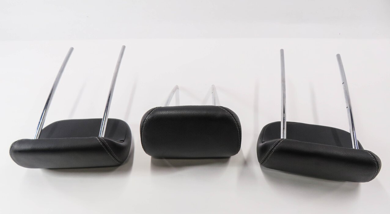 Thumbnail 4: 2008 MERCEDES GL450 (X164) REAR 2nd SECOND ROW SEAT HEADREST SET (BLACK 101A)