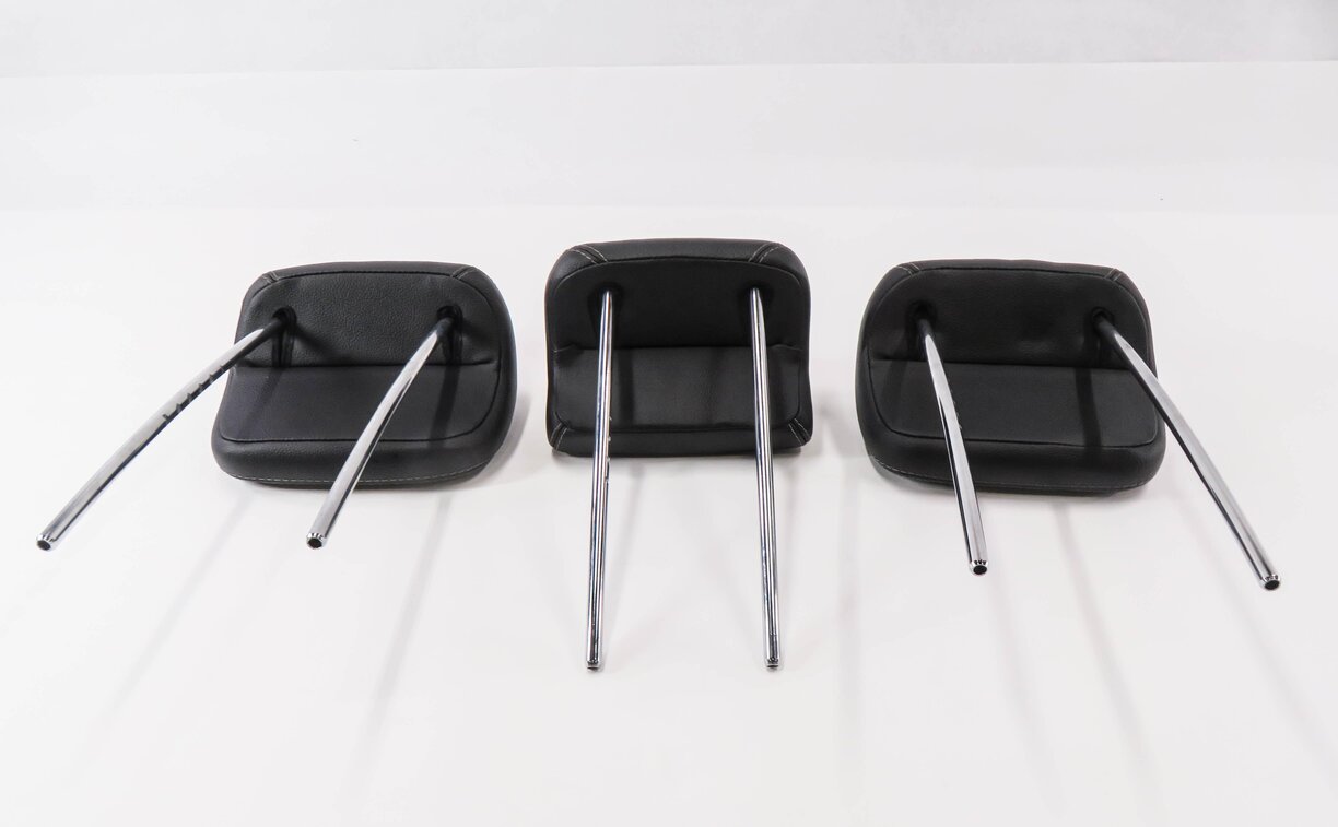 Thumbnail 5: 2008 MERCEDES GL450 (X164) REAR 2nd SECOND ROW SEAT HEADREST SET (BLACK 101A)