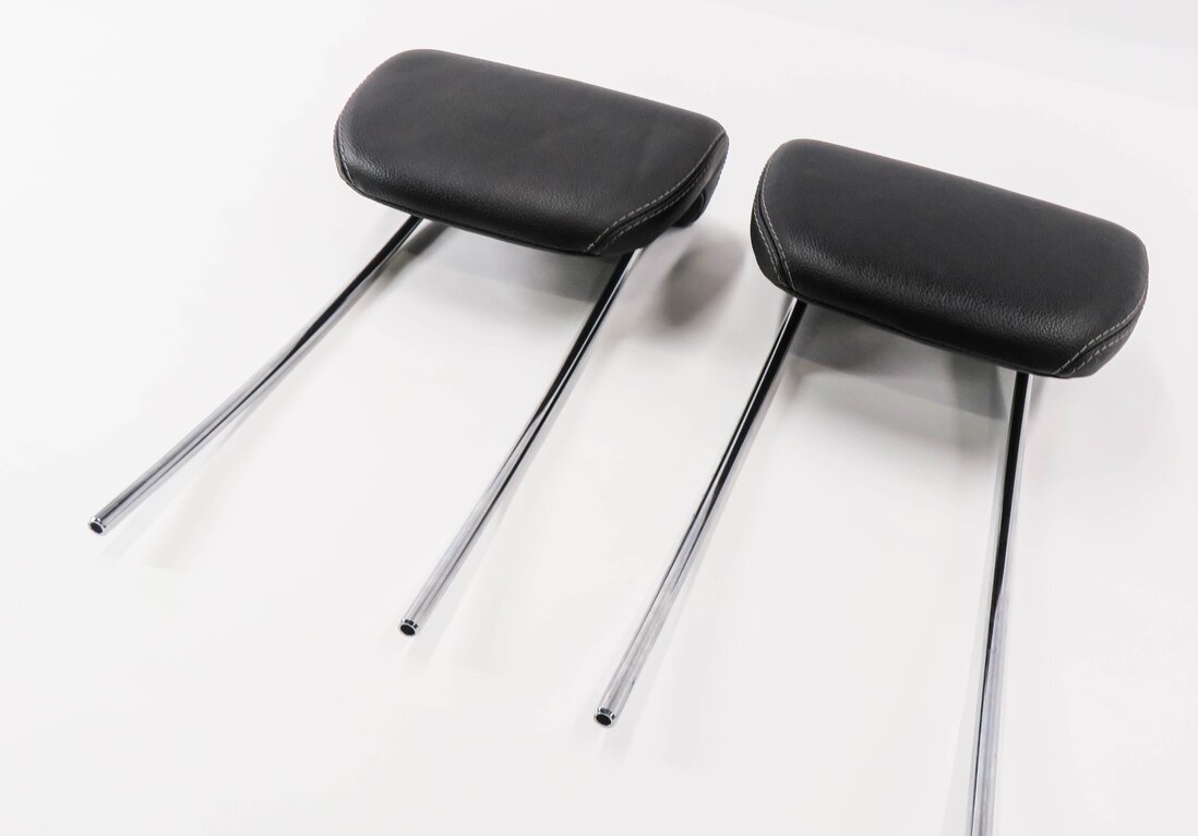 2008 MERCEDES GL450 (X164) REAR 3rd THIRD ROW SEAT HEADREST SET (BLACK 101A)