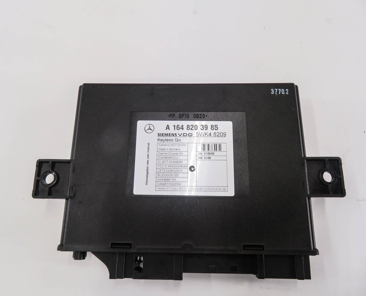 Thumbnail 3: 2008 MERCEDES GL320 GL450 GL550 ML320 ML350 ML550 (W164 X164) KEYLESS GO MODULE