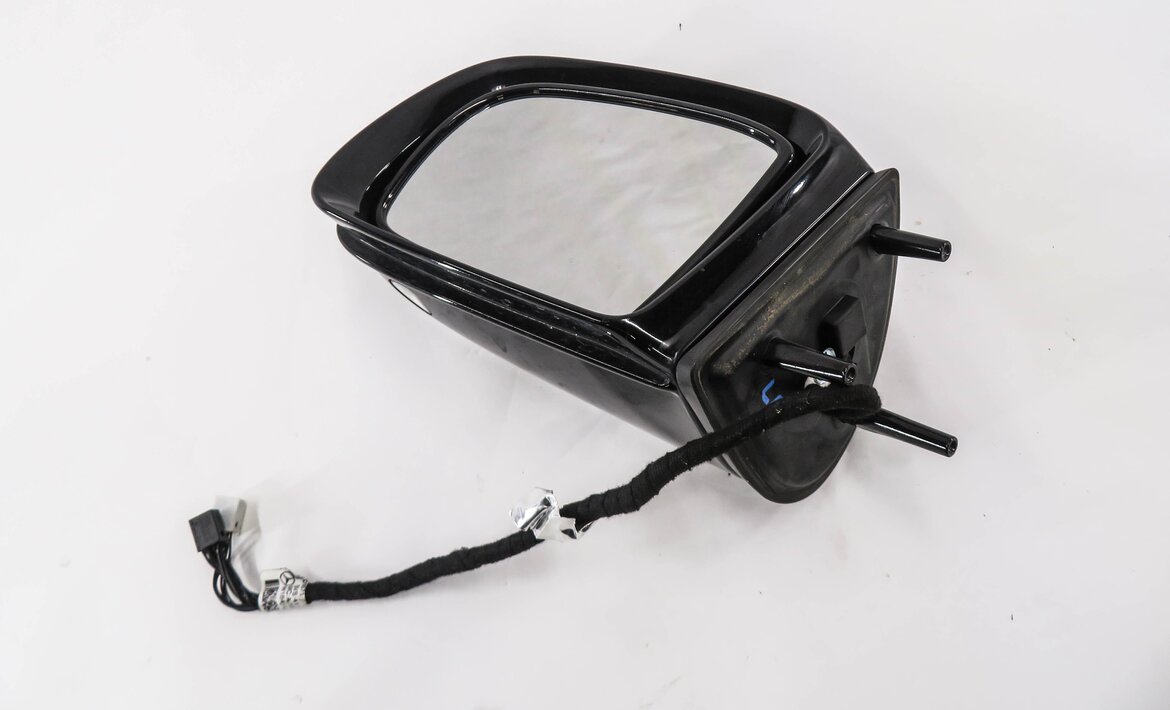06-08 MERCEDES GL320 GL450 ML320 ML350 R350 - LEFT PFOLD AUTODIM MIRROR (BLACK)