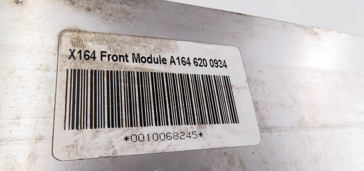 Thumbnail 4: 2007-2012 MERCEDES GL320 GL350 GL450 GL550 (X164) FRONT BUMPER REINFORCEMENT BAR