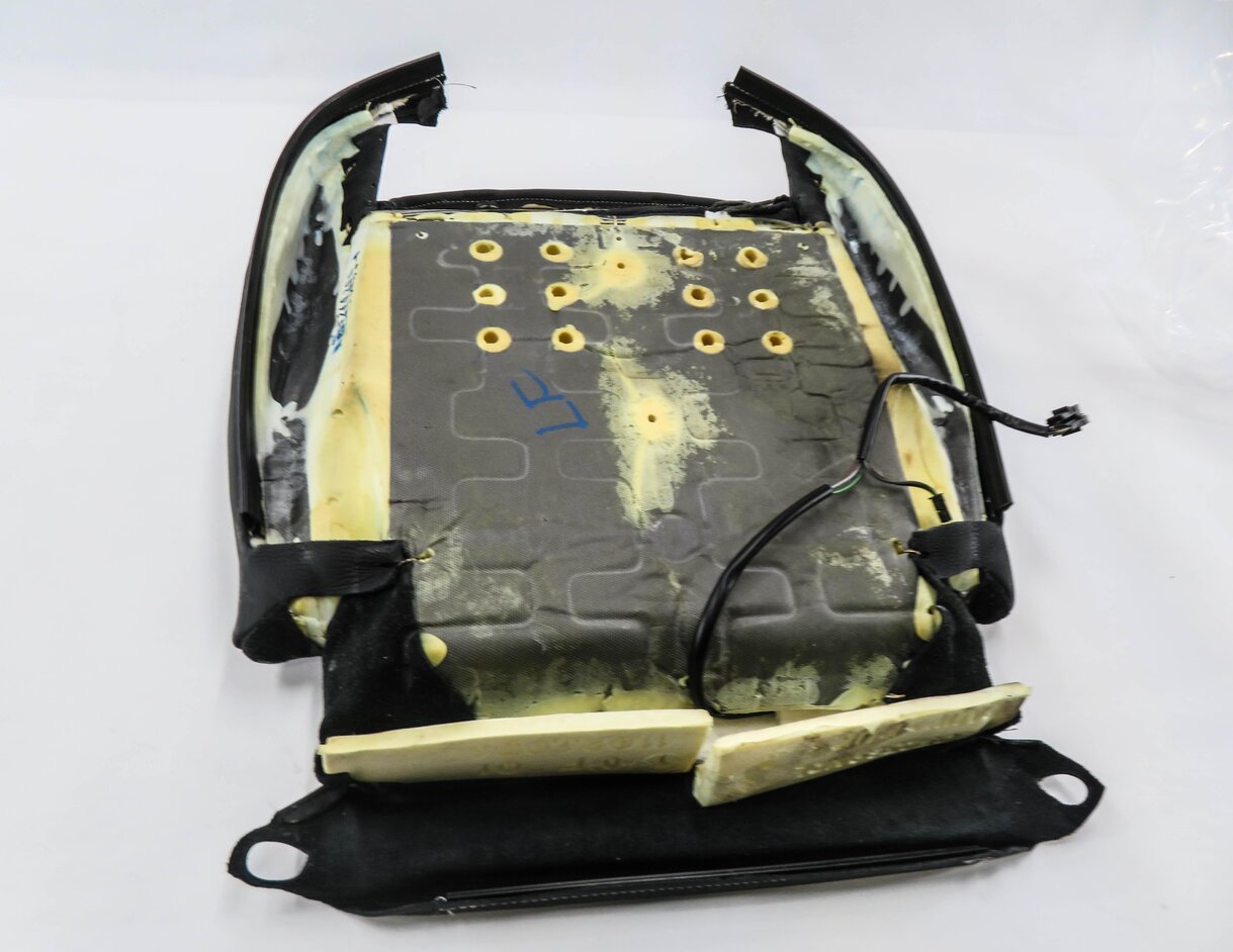 Thumbnail 5: 2006 BMW M6 ///M (E63) DRIVER - LOWER BOTTOM HEATED SPORT SEAT CUSHION (BLACK)
