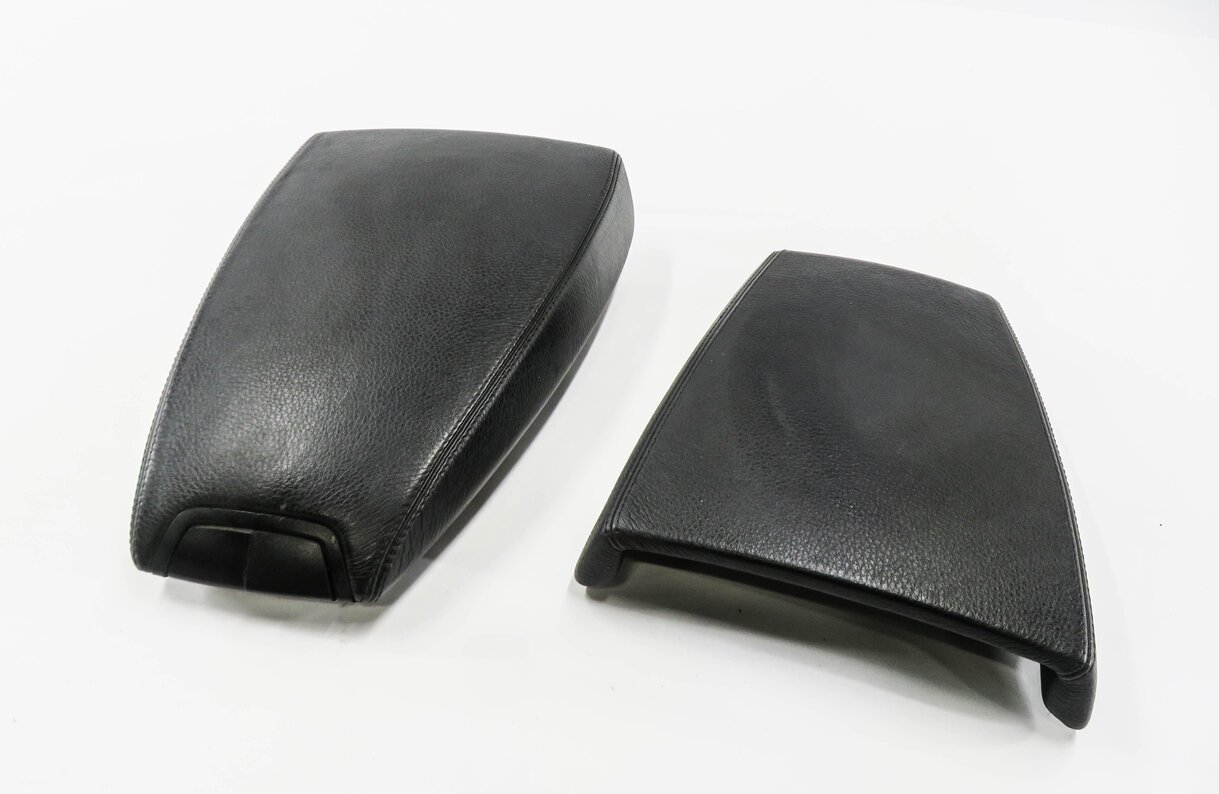 2006-2010 BMW M6 ///M (E63) FRONT CENTER CONSOLE ARMREST LID SET (BLACK)