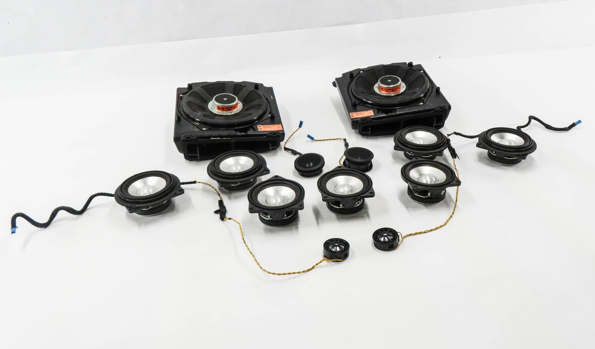 2006 BMW M6 ///M (E63) RADIO STEREO LOGIC-7 AUDIO SUB SUBWOOFER SPEAKER SET-13