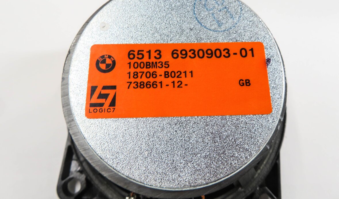 Thumbnail 14: 2006 BMW M6 ///M (E63) RADIO STEREO LOGIC-7 AUDIO SUB SUBWOOFER SPEAKER SET-13