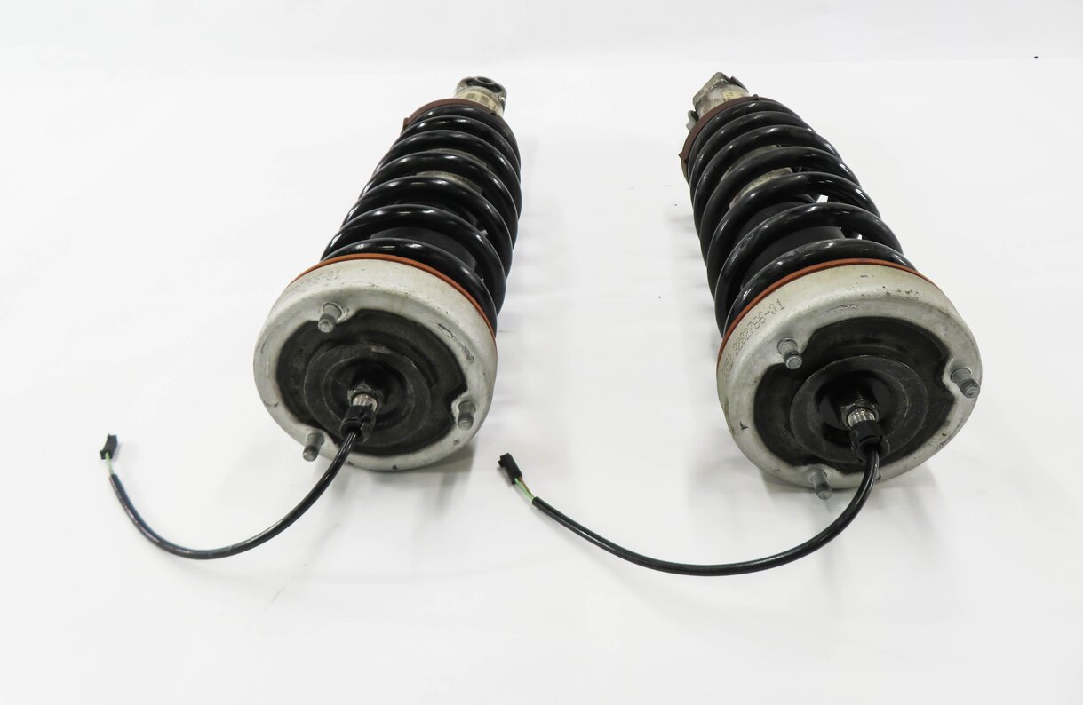 Thumbnail 4: 2006-2010 BMW M6 ///M (E63) LEFT & RIGHT REAR EDC SUSPENSION SHOCK STRUT SET-2