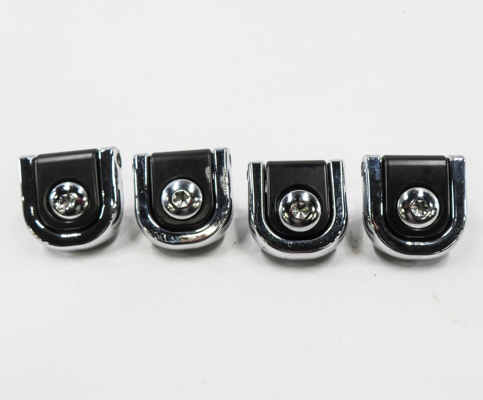 Thumbnail 2: 2012 RANGE ROVER EVOQUE (L538) REAR CARGO TIE DOW HOOK BUCKLE SET-4