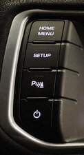 Thumbnail 2: 12-15 RANGE ROVER EVOQUE (L538) RADIO STEREO NAVIGATION SWITCH PANEL SCREEN TRIM