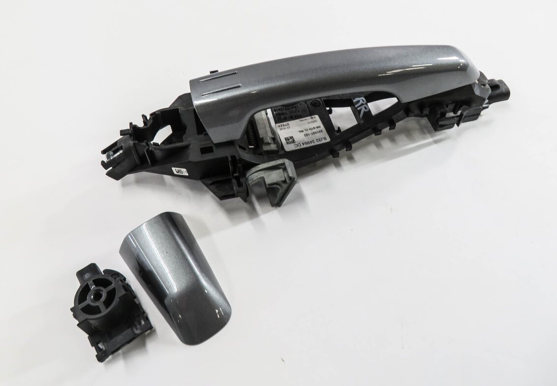 12-19 RANGE ROVER SPORT EVOQUE (L405 L494 L538) RIGHT REAR DOOR HANDLE (GRAY)