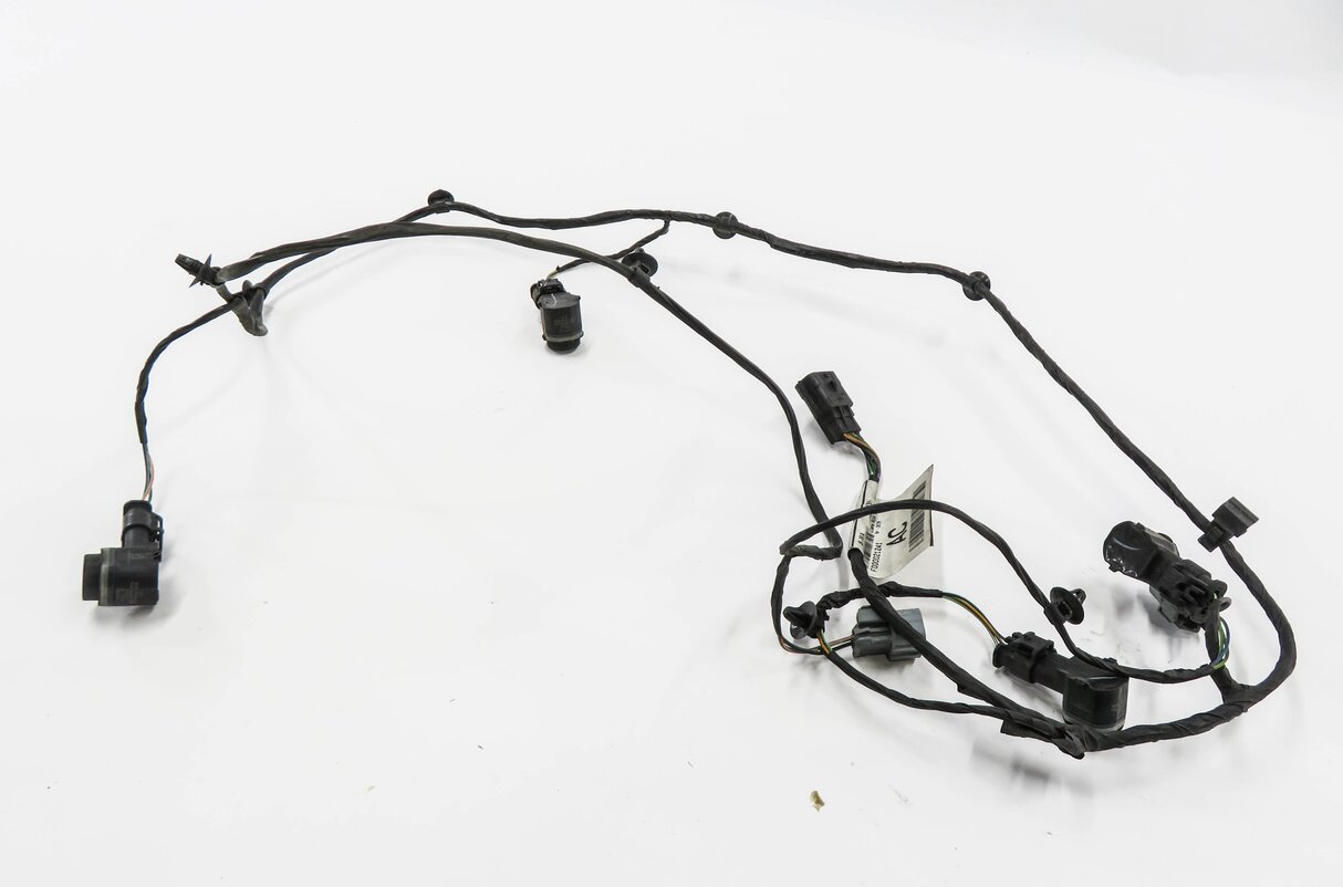 2012 RANGE ROVER EVOQUE (L538) REAR PDC PARK DISTANCE SENSOR SET w/ HARNESS GRAY
