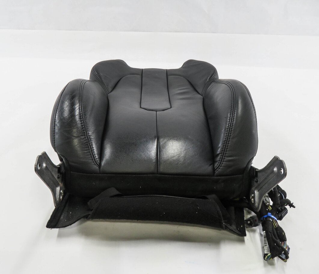 2012 RANGE ROVER EVOQUE (L538) RIGHT PASSENGER UPPER SEAT CUSHION EBONY LEATHER