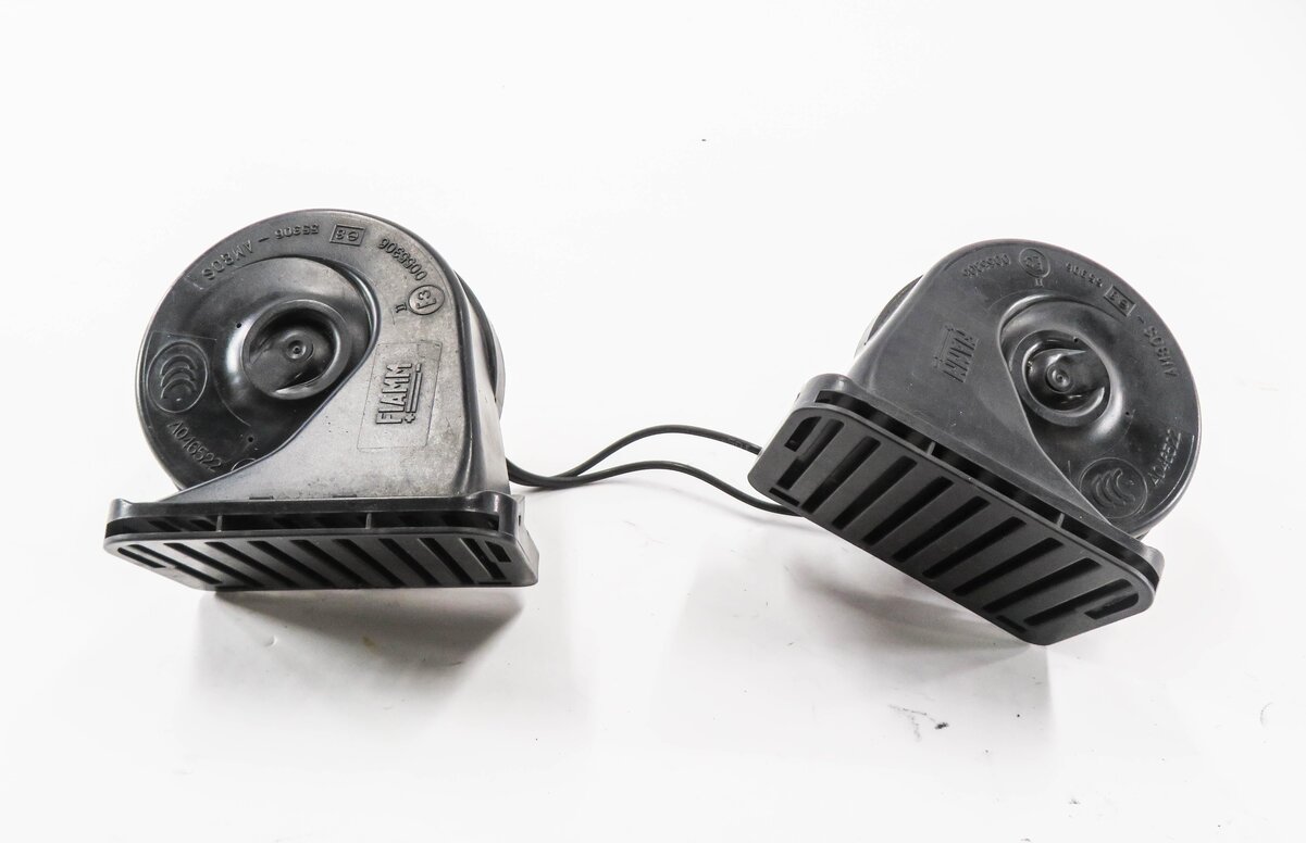 Thumbnail 2: 2010-2016 RANGE ROVER SPORT (L320) LR4 - HIGH & LOW TONE SAFETY HORN SET-2