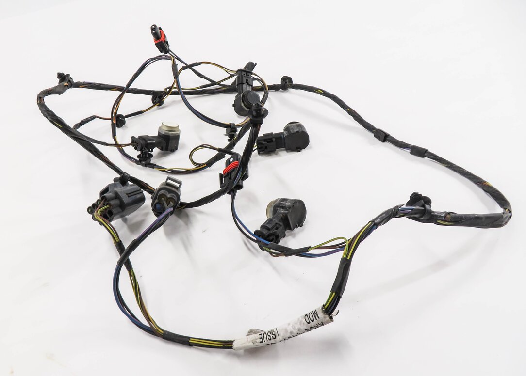 Thumbnail 3: 2010 RANGE ROVER SPORT (L320) FRONT PDC PARK SENSOR SET w/ HARNESS (WHITE 909)