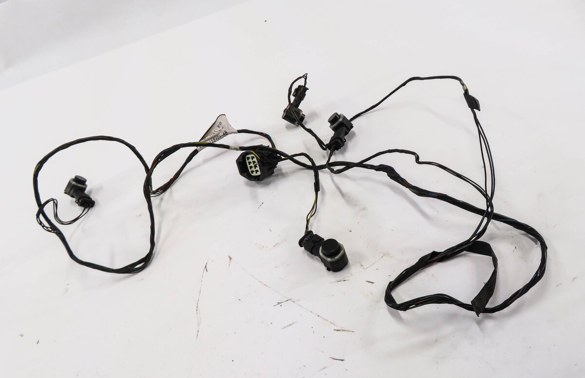 Thumbnail 3: 2010 RANGE ROVER SPORT (L320) FRONT PDC PARK DISTANCE SENSOR SET w/ HARNESS