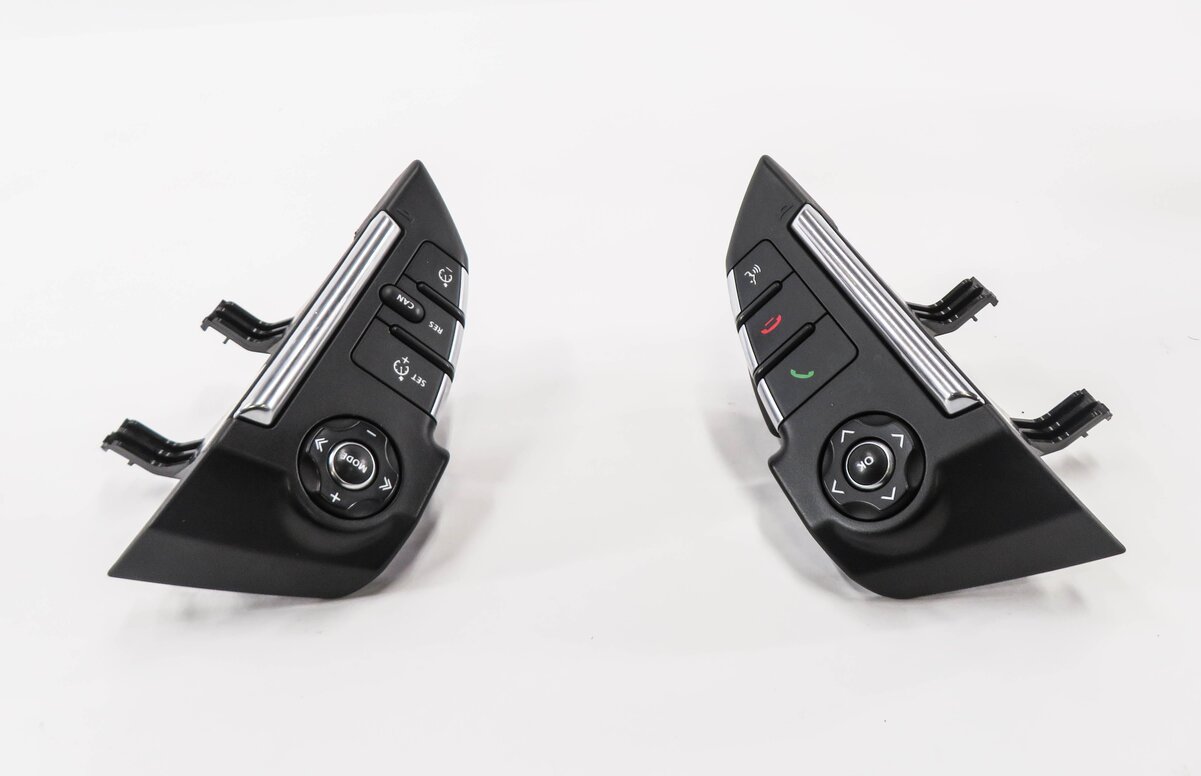Thumbnail 4: 2010 RANGE ROVER SPORT (L320) HEATED STEERING WHEEL SWITCH BUTTON SET-2