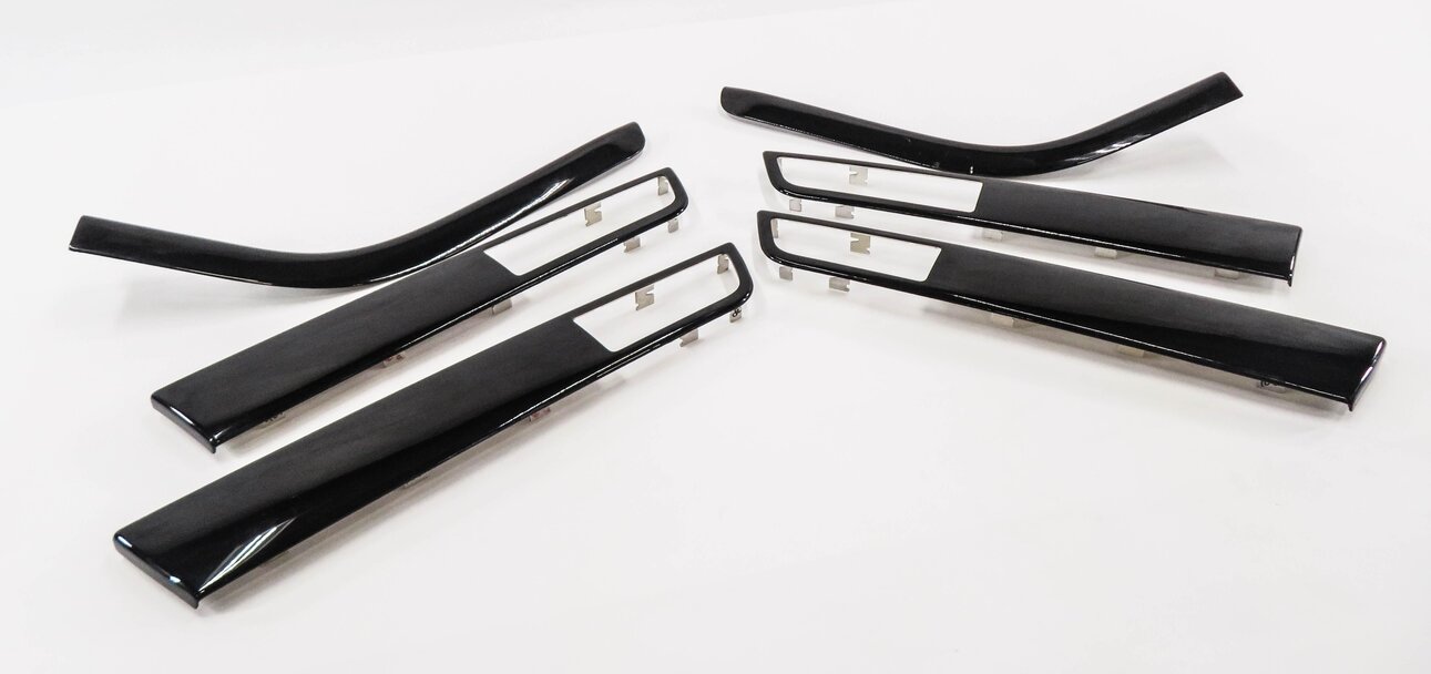 2010 RANGE ROVER SPORT (L320) DOOR & CONSOLE INTERIOR TRIM SET (PIANO BLACK)