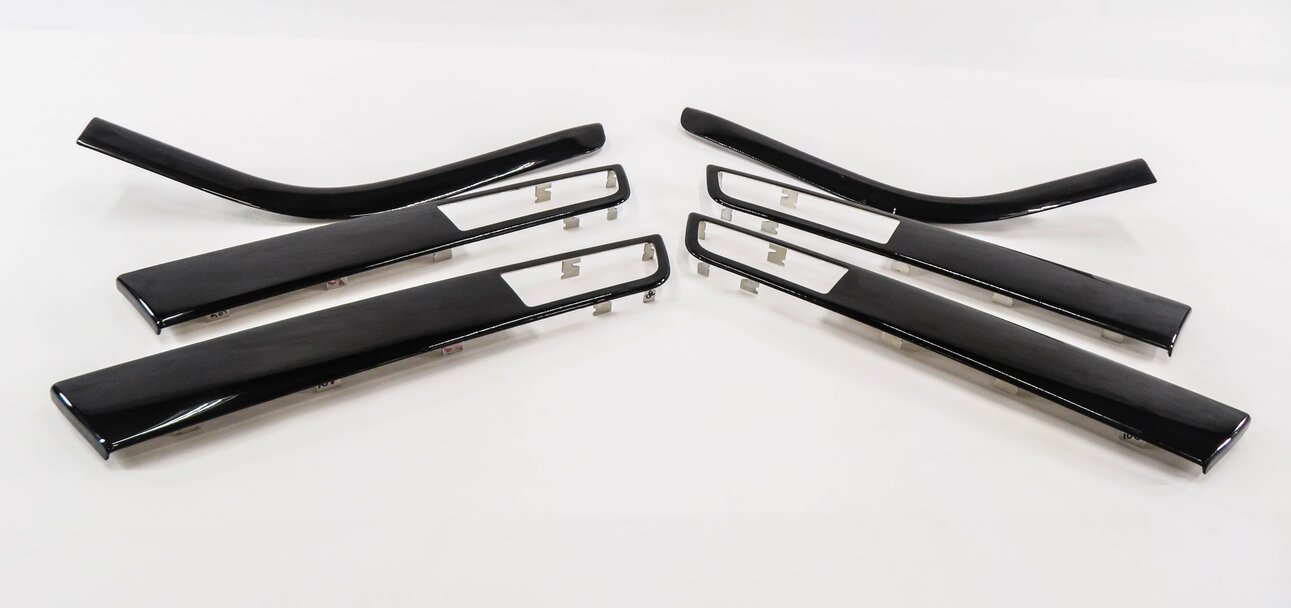 Thumbnail 7: 2010 RANGE ROVER SPORT (L320) DOOR & CONSOLE INTERIOR TRIM SET (PIANO BLACK)