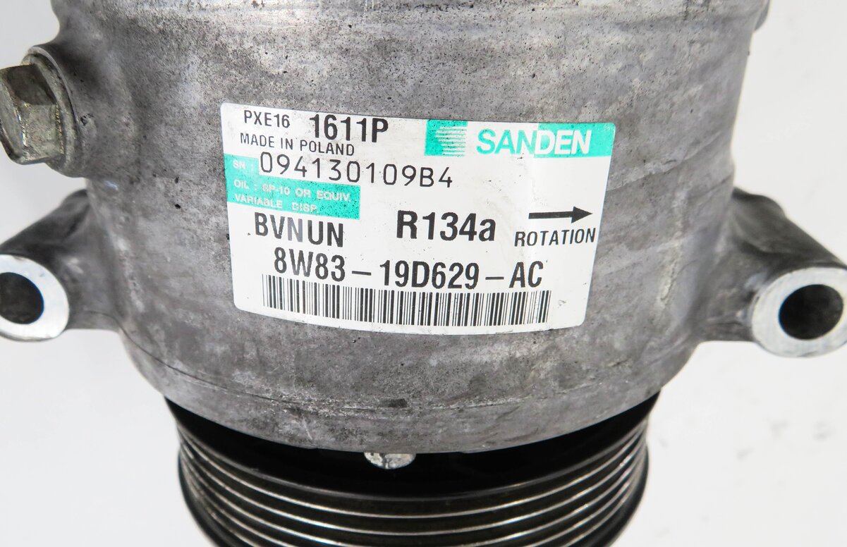 Thumbnail 5: 2010-2013 LAND ROVER LR4 - RANGE ROVER SPORT (L320) A/C AIR COMPRESSOR PUMP