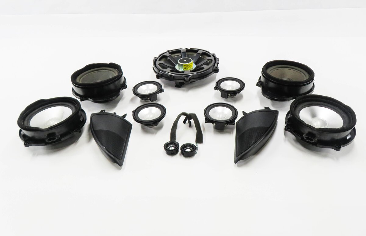 Thumbnail 16: 2010 RANGE ROVER SPORT (L320) RADIO STEREO LOGIC-7 AUDIO SUBWOOFER SPEAKER SET