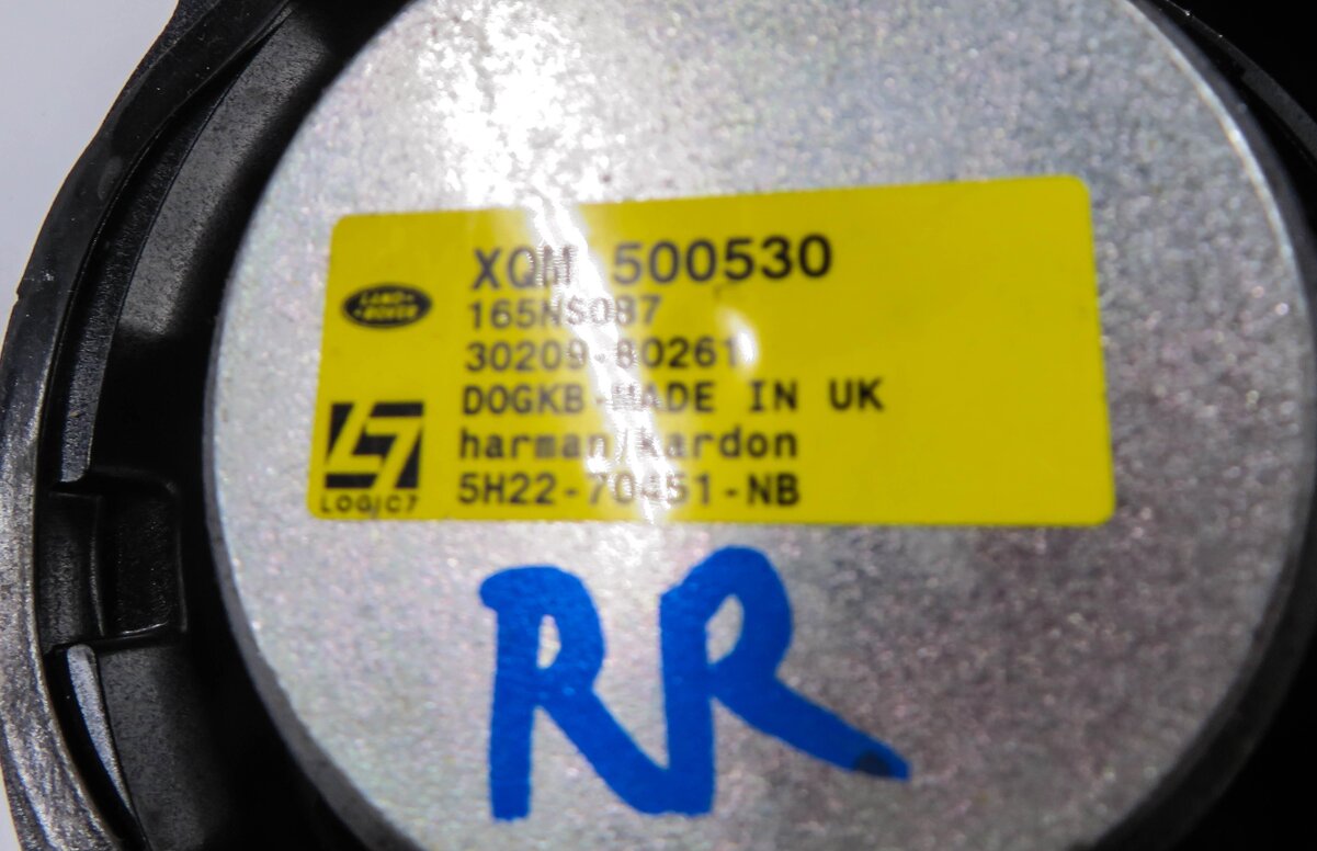 Thumbnail 22: 2010 RANGE ROVER SPORT (L320) RADIO STEREO LOGIC-7 AUDIO SUBWOOFER SPEAKER SET
